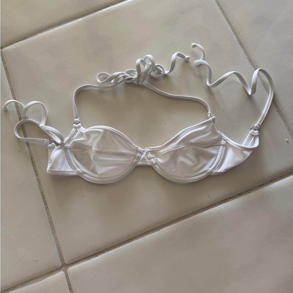 Wicked Weasel White Bikini Top
